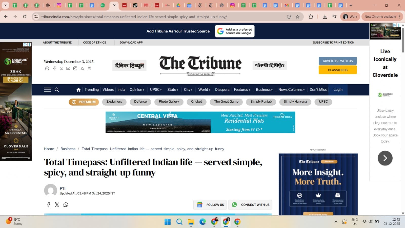 Total Timepass - Tribune India
